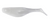 GSM Fishing 3" Shad White - Pack of 10 GSM Fishing 3" Shad White - Pack of 10