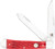 Cobratec Knives CobraTec Trapper Two Blade Folding Knife with G-10 Handle - Red Cobratec Knives CobraTec Trapper Two Blade Folding Knife with G-10 Handle - Red