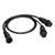 Humminbird 14 ft SILR Y - SOLIX/Apex Side Imaging Left-Right Splitter Cable Humminbird 14 ft SILR Y - SOLIX/Apex Side Imaging Left-Right Splitter Cable
