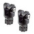 RAILBLAZA Clevis/Bimini Support Pair - Black for Easy Bimini Top Management RAILBLAZA Clevis/Bimini Support Pair - Black for Easy Bimini Top Management