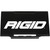 RIGID Industries E-Series 6-Inch Black Lens Cover - Durable Polycarbonate Protection