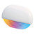 Hella Marine Apelo RGB Step Lamp with White Cap – Multi-Color Recessed LED Lighting for Marine and Interior Applications