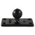 RAM Mounting Systems 1.5 x 3-Inch Rectangular Base with 1-Inch Ball for Marine and Vehicle Applications
