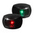 Hella Marine NaviLED Port & Starboard Pair - 2 Nautical Miles Range - Clear Lens with Black Housing