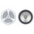 Boss Audio MR752C 7.5-inch Marine Speakers – White, 400W Power Handling