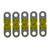 Victron Energy MIDI-Fuse 60A/58V-M6 - Pack of 5 for Reliable Circuit Protection
