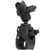 RAM Mounting Systems Tough-Claw Small Clamp Mount with Double Socket Arm and 1-Inch Ball - Model RAM-B-400-201-AU RAM Mounting Systems Tough-Claw Small Clamp Mount with Double Socket Arm and 1-Inch Ball - Model RAM-B-400-201-AU