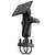 RAM Mounts 1.5-Inch Rail Mount with Double U-Bolt Base and VESA Compatibility (Part #RAM-334U)