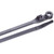 Ancor 14-inch UV Black Mounting Cable Zip Ties - 100 Pack