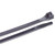 Ancor 6-Inch UV Black Standard Cable Zip Ties - 100 Pack