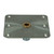 Springfield Marine KingPin Standard Square Steel Base with Brass - 7"x7" Springfield Marine KingPin Standard Square Steel Base with Brass - 7"x7"