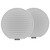 Fusion Signature Series 3i 8.8-Inch Classic Marine Speakers - White Fusion Signature Series 3i 8.8-Inch Classic Marine Speakers - White