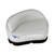 Springfield Marine Pro Stand-Up Seat - White with Foam Padding and Marine Vinyl