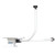 Seaview LTB-90 Light Bar Clamp for LTB Series Light Bars – Quick Fold Over Accessory