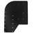 Sea Brackets Small Offset Trolling Motor Plate - Black (Part Number SEA2306-BLK)