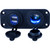 Sea-Dog Double USB & Power Socket Panel - Model 426505-1