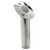 C.E. Smith Flush Mount Rod Holder - 30 Degree, 9 Inch Depth, Stainless Steel with Cast Bottom and White Vinyl Liner