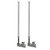C.E. Smith 60-Inch Post Guide-On with I-Beam Mounting Kit for Boat Trailers and Lifts