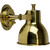 Sea-Dog Brass Berth Light - Large, 12VDC Marine Wall Light with Adjustable Knobs