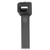 Pacer 8-inch Black Cable Ties - 50 lb Tensile Strength, 2-inch Bundle Diameter, Pack of 100