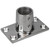 Sea-Dog Rail Base Fitting Rectangular Base 90 Degree 316 Stainless Steel - 1-11/16 x 3 Inches