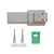 Pacer TDT04F-2RP Deutsch Receptacle Repair Kit for 14-18 AWG Wire, 2-Position Pacer TDT04F-2RP Deutsch Receptacle Repair Kit for 14-18 AWG Wire, 2-Position