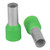 Pacer Green 6 AWG Wire Ferrule - 12mm Length, 10 Pack for Reliable Electrical Connections