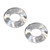 TACO Marine Outrigger Glass Rings (Pair) - Smooth Operation for Outrigger Lines