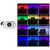 Black Oak LED MAL-RGB Rock Accent Light with RGB Color Options and White Housing