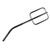 Whitecap S.S. Boarding Handle S-6242 with Push Button Release and 1-1/2 inch Diameter Tube