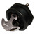 Whitecap T-Handle Latch S-0226BC Chrome Plated Zamac and Black Nylon Locking for Freshwater Boats