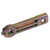 Whitecap S-0226A Straight Long Cam Bar - Zinc Finish, 2-5/8 Inch Length