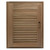 Whitecap Teak Louvered Door & Frame - Right Hand - 15 x 20 Inches, Part 60724 Whitecap Teak Louvered Door & Frame - Right Hand - 15 x 20 Inches, Part 60724