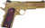 Iver Johnson Eagle Noble WP 45 ACP Semi-Auto Pistol with Gold Finish and Adjustable Sights EAGLENOBLEEX