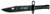 Smith & Wesson S&W Bayonet Special Ops M-9 Fixed Blade Knife with Nylon Fiber Handle and Black Scabbard Smith & Wesson S&W Bayonet Special Ops M-9 Fixed Blade Knife with Nylon Fiber Handle and Black Scabbard