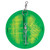 Luhr-Jensen 3-1/4 inch Dipsy Diver Kelly Green/Silver Bottom Moon Jelly