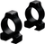 Leupold Rifleman 1-inch Rimfire Ringmounts with 3/8 inch Dovetail, Matte Black Aluminum