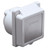 Marinco 301EL-B 30A 125V Power Inlet - White with Watertight Cap and Easy Lock System Marinco 301EL-B 30A 125V Power Inlet - White with Watertight Cap and Easy Lock System