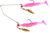 Blakemore BM RS Buffet Rig 3/16 oz White Pink – Road Runner Reality Shad Bait Blakemore BM RS Buffet Rig 3/16 oz White Pink – Road Runner Reality Shad Bait