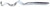 CULPRIT WORMS C720-01 7.5-inch Black Shad Worm for Fishing
