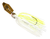 Z-Man ChatterBait Elite EVO 1/2 oz Chartreuse/White – Versatile Bladed Jig for Freshwater and Saltwater Fishing