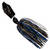 Z-Man Fishing Products Big Blade Chatterbait 5/8 oz Black and Blue Candy