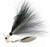 Blakemore BM Bucktail Pro Prong with Gray Throat and Black Grip, 1/8 Inch Blakemore BM Bucktail Pro Prong with Gray Throat and Black Grip, 1/8 Inch