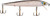 Smithwick Rattlin Rogue 4.5-inch Chrome and Black Fishing Rattle - ARB1231 Smithwick Rattlin Rogue 4.5-inch Chrome and Black Fishing Rattle - ARB1231
