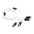 JL Audio 2-Channel 3' Marine Audio RCA Cable XMD-WHTAIC2-3 for Reliable Marine Sound Connection JL Audio 2-Channel 3' Marine Audio RCA Cable XMD-WHTAIC2-3 for Reliable Marine Sound Connection