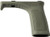 Hogue AR-15 Overmolded M-LOK Grip in OD Green - Rubber Construction