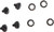 Beretta Grip Screw Kit with Slotted Head - Fits 92 and 80 Series Pistols