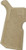 Die Free Co Kung Fu Grip FDE – Fiber Reinforced Nylon AR-15 Accessory with Checkering and Finger Grooves