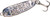 Cordell K7038 Hammered 3/8-Inch Steel Spoon with 2-Pack Cordell K7038 Hammered 3/8-Inch Steel Spoon with 2-Pack