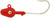 H&H Lure Double Eye Jighead 1/2 oz, 10-pack, Bright Red H&H Lure Double Eye Jighead 1/2 oz, 10-pack, Bright Red